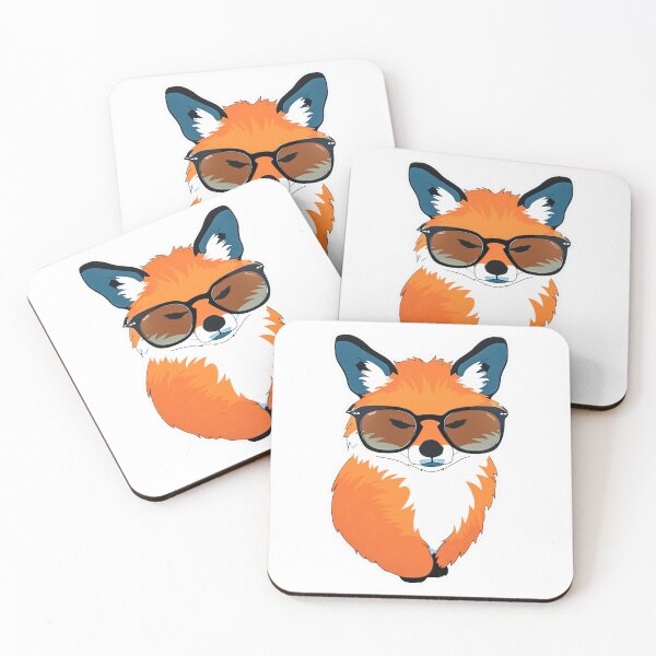Item preview, Fox with sunglasses designed and sold by FreakyMouse976.