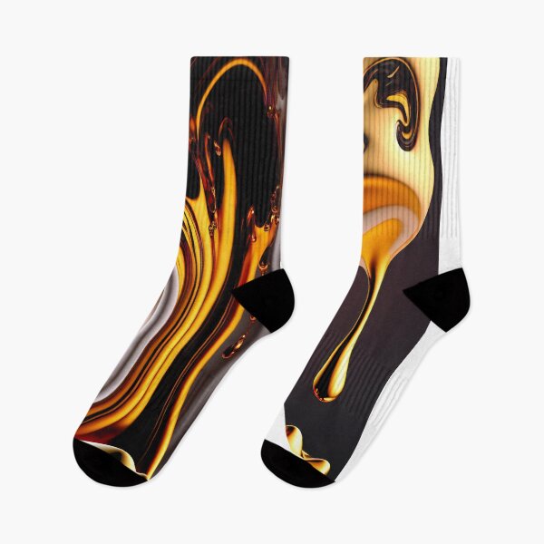 Item preview, Fiery Elegance - Gradient Liquid Art designed and sold by Transcendance.