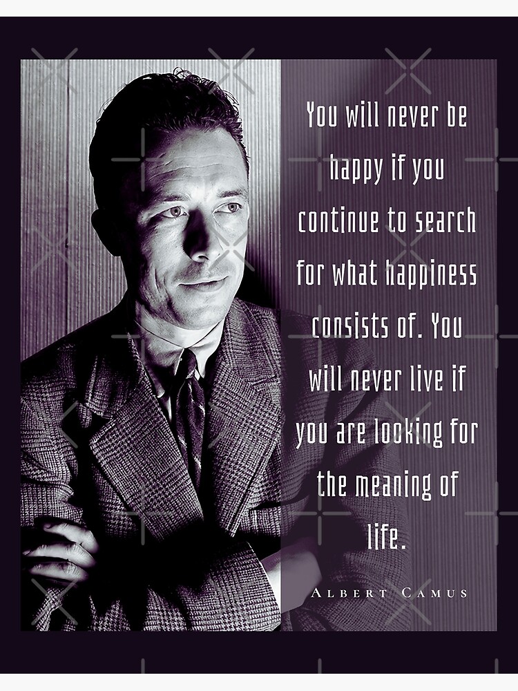 Albert Camus Quotes Happiness