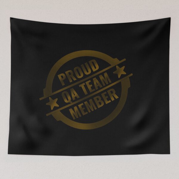 Item preview, Proud to be a qa engineer / Proud member of qa team / Testing team member - golden brown designed and sold by stayartsy07.