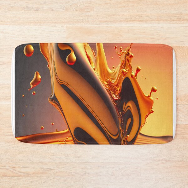 Item preview, Golden Dawn - Gradient Liquid Art designed and sold by Transcendance.