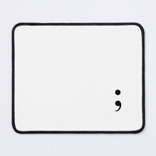 Item preview, Semi-colon / Semicolon (Black) designed and sold by STUDIO-72.