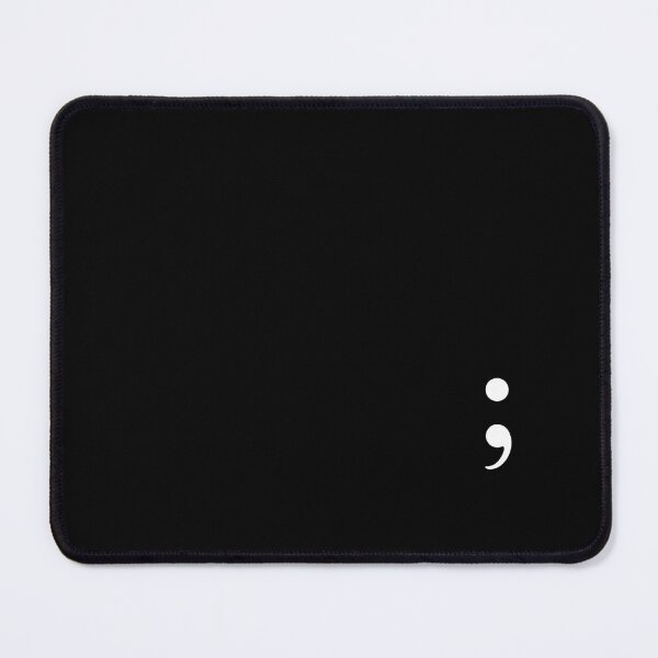 Item preview, Semi-colon / Semicolon (White) designed and sold by STUDIO-72.