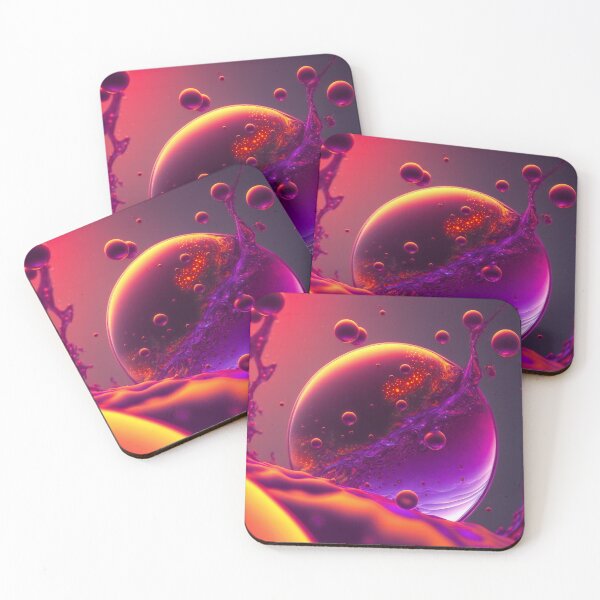 Item preview, Sunset Horizon - Gradient Liquid Art designed and sold by Transcendance.