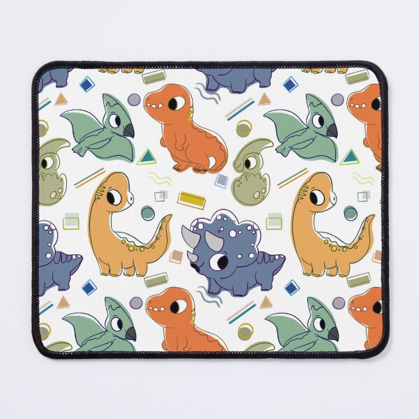 Item preview, Colourful Sweet Dinasours Pattern designed and sold by CaglaCokgezen.
