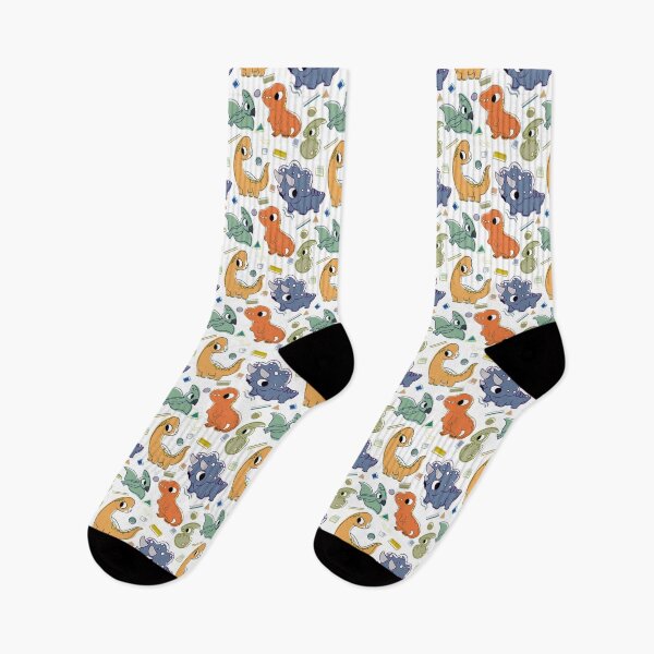 Item preview, Colourful Sweet Dinasours Pattern designed and sold by CaglaCokgezen.