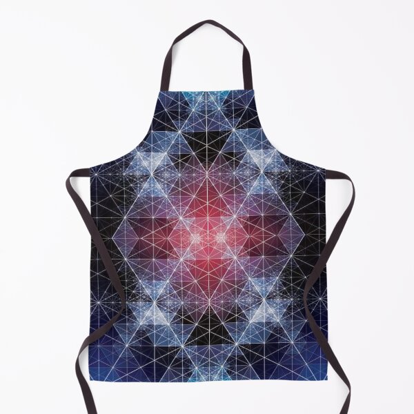 Item preview, geometric abstract colorful pattern designed and sold by ErhanArt.