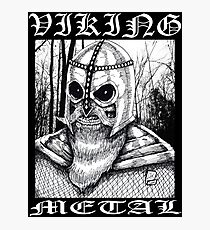 Viking Metal Photographic Print