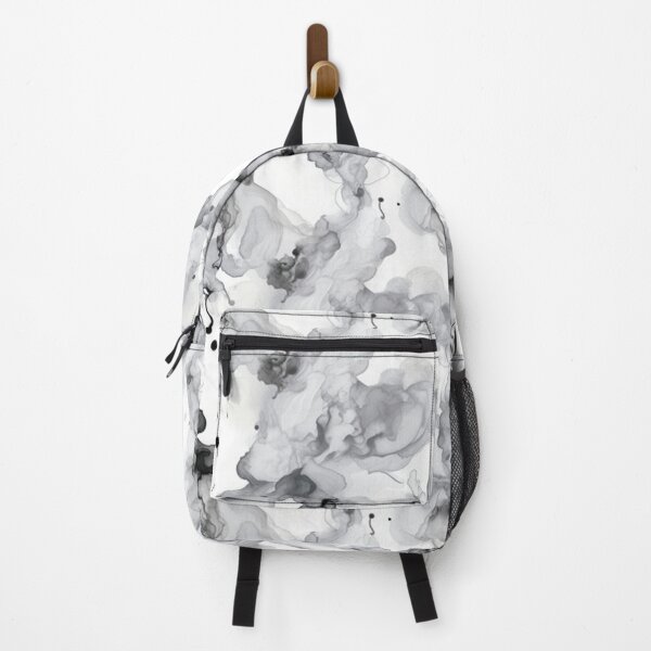Item preview, Gray Monochrome Swirling Floral Pattern designed and sold by Expressive Vision.