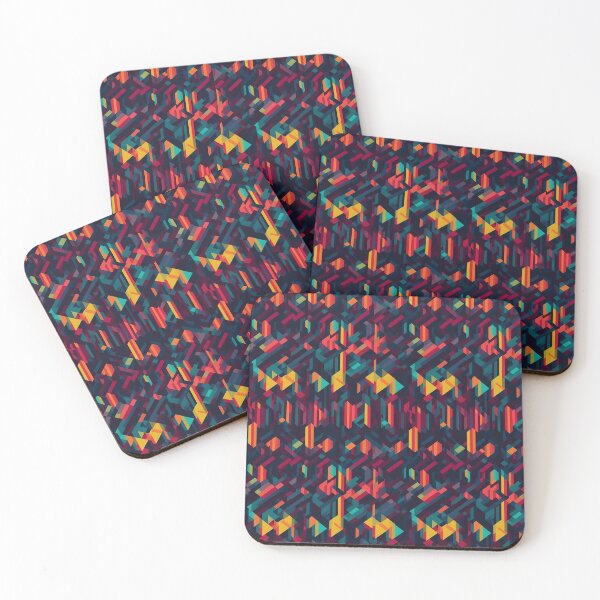 Item preview, Vibrant geometric pattern designed and sold by CiochuPL.