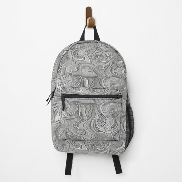 Item preview, Gray Monochrome Swirling Floral Pattern designed and sold by Expressive Vision.