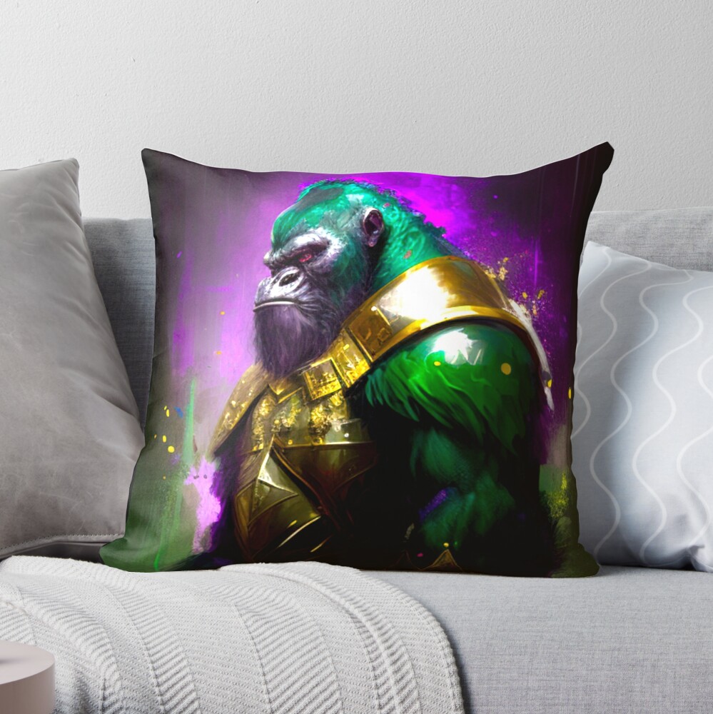 Gorilla tag monkey Throw Pillow for Sale by BigBoyBrandon69