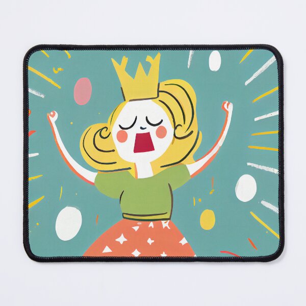 Item preview, Funny whimsical art | Dancing Queen designed and sold by PetitePress.