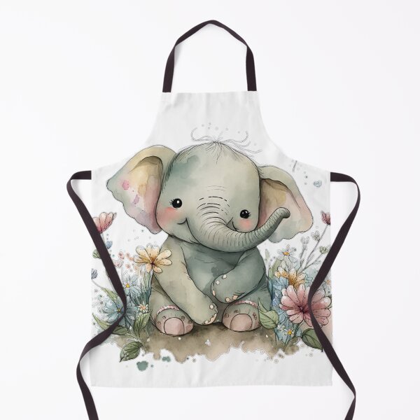 Item preview, Cute Baby Elephant designed and sold by miraclestudio.