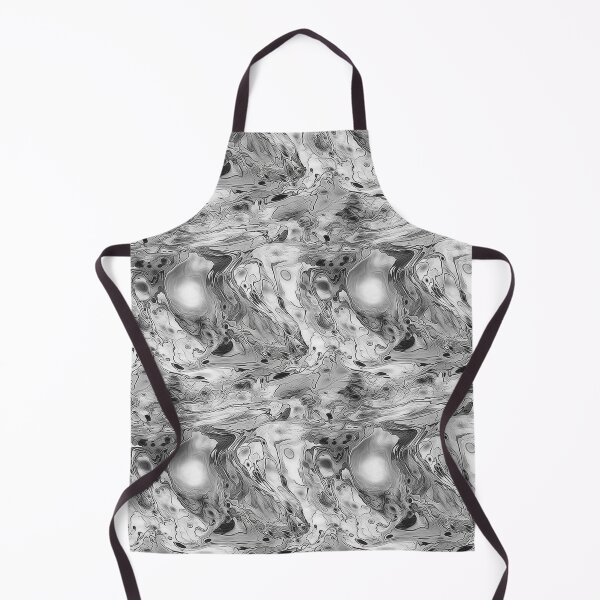 Aperçu de l'œuvre Gray Monochrome Swirling Pattern créée et vendue par Expressive Vision.