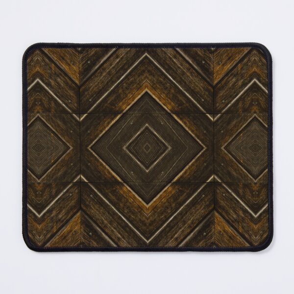 Artikelvorschau, Wood texture angled Kaleidoscope Pattern 5 entworfen und verkauft von Swabcraft.