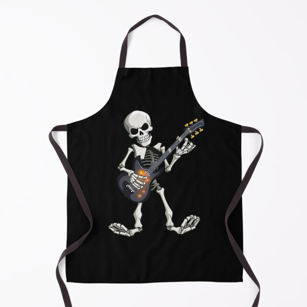 Item preview, Cartoon Skeleton Playing an Electric Guitar designed and sold by eddyscanyon.