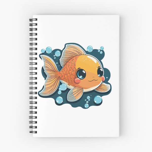 Item preview, A Cute and Charming Goldfish designed and sold by Colorful Dreams.