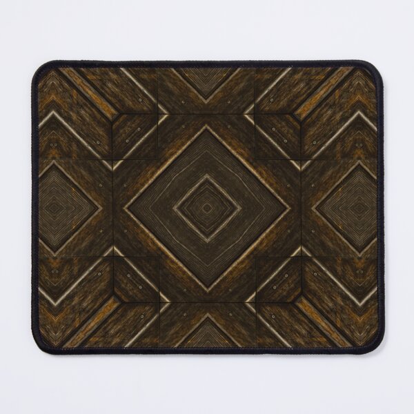Item preview, Wood texture angled Kaleidoscope Pattern 6 designed and sold by Swabcraft.