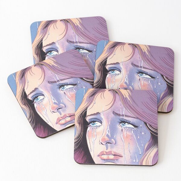 Item preview, Vintage Pulp Comic Sad Girl 5 designed and sold by heyhannaleah.