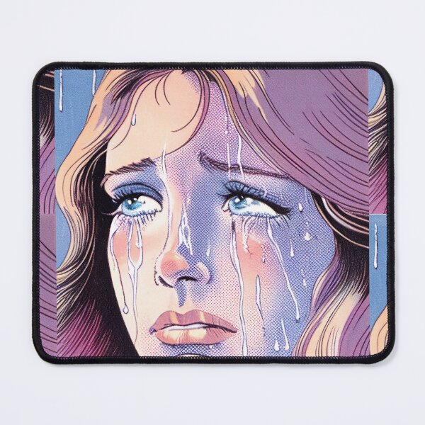 Item preview, Vintage Pulp Comic Sad Girl 5 designed and sold by heyhannaleah.
