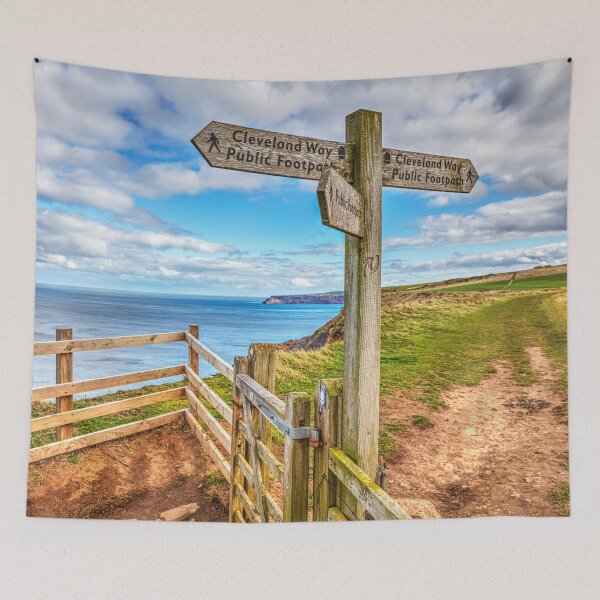 Item preview, The Cleveland Way Sign, Yorkshire, England designed and sold by Paul Thompson Photography.
