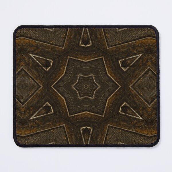 Item preview, Wood texture angled Kaleidoscope Pattern 7 designed and sold by Swabcraft.