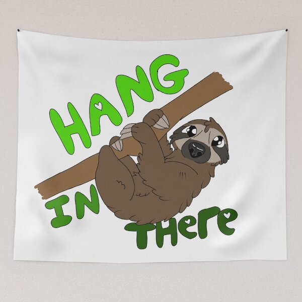Item preview, Hang in there  designed and sold by skywolfcreation.
