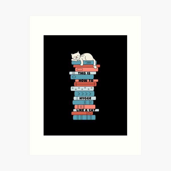 Item preview, How to Hygge like a Cat  designed and sold by CreationExpress.
