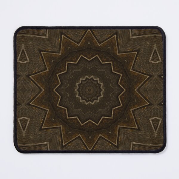 Artikelvorschau, Wood texture angled Kaleidoscope Pattern 9 entworfen und verkauft von Swabcraft.