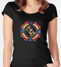Jeff Lynne Played Beatifull Song Women's Fitted Scoop T-Shirt