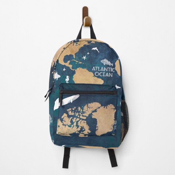 Item preview, Oceans Life World Map blue #map #worldmap designed and sold by JBJart.