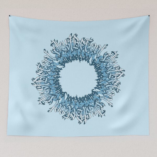 Item preview, Just Be Cool in blue designed and sold by 3nine.