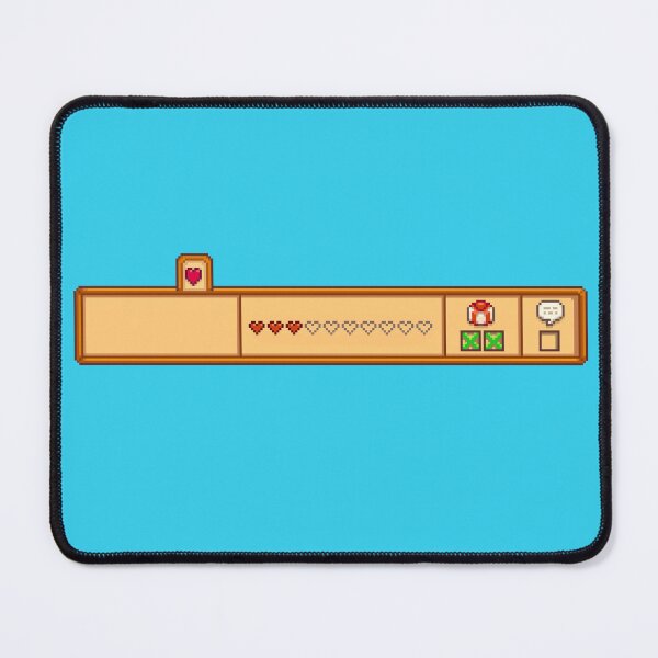 Item preview, Stardew Valley Relationship Bar 3 heart 2 present 0 talk designed and sold by aiya-pixels.