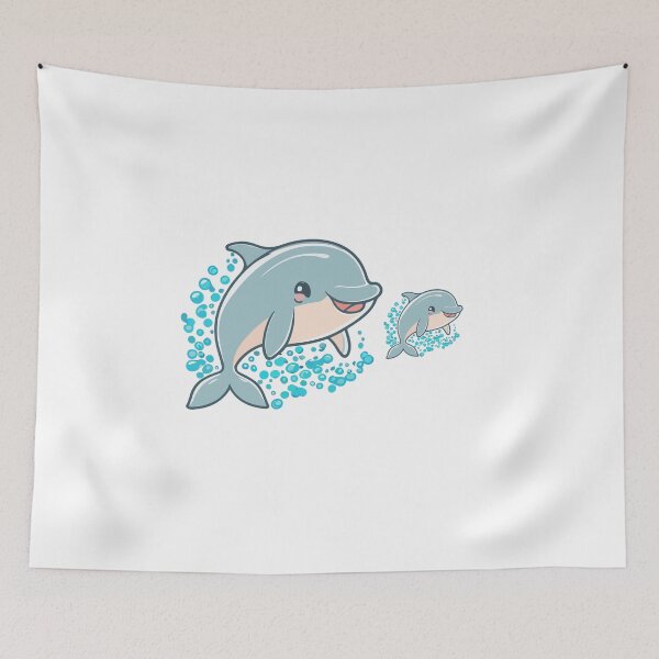 Item preview, Together Forever: A Heartwarming Mother and Daughter Dolphin designed and sold by Colorful Dreams.