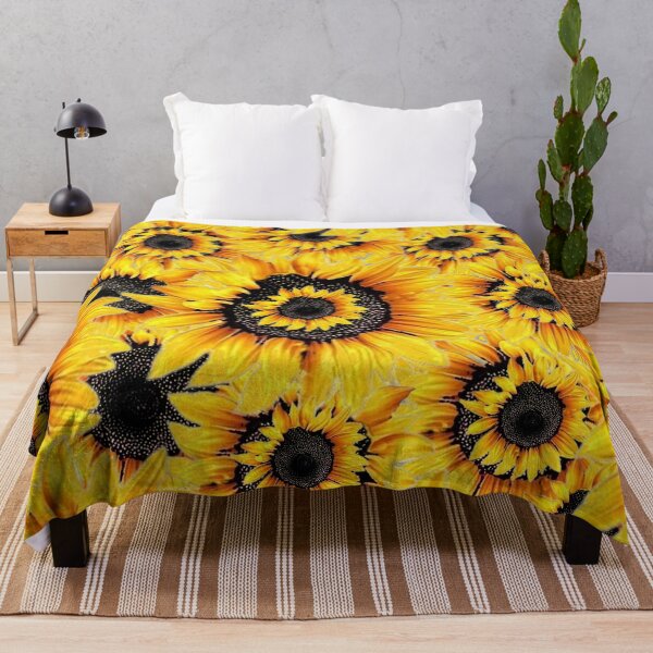 Artikelvorschau, ABSTRAKTE MUSTER GOLDENE SONNENBLUMEN KUNST entworfen und verkauft von sharlesart.