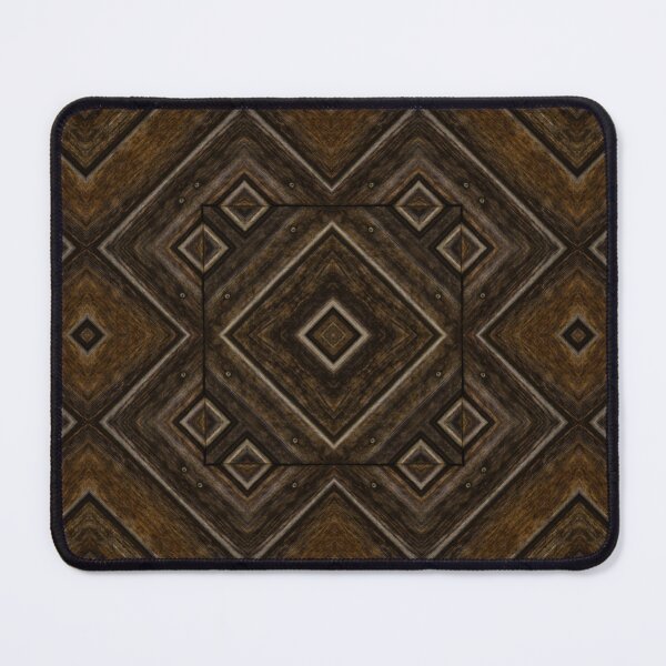 Artikelvorschau, Wood texture angled Kaleidoscope Pattern 17 entworfen und verkauft von Swabcraft.