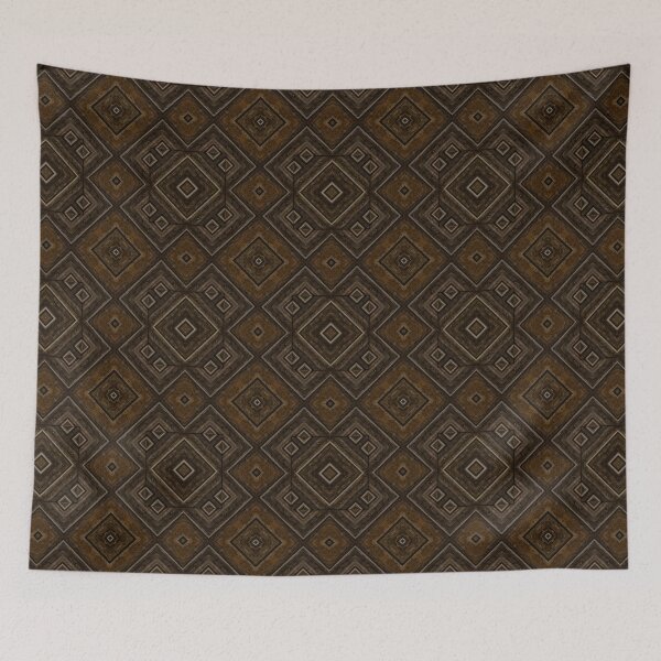 Item preview, Wood texture angled Kaleidoscope Pattern 17 designed and sold by Swabcraft.