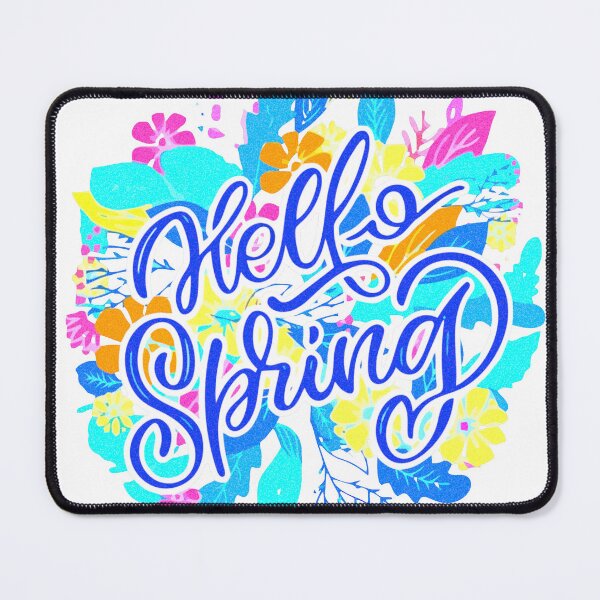 Item preview, 'Hello Spring' Blossom Colorful Design designed and sold by deepakrode7.