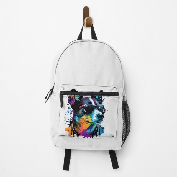 Item preview, Colorful cool Siberian Husky dog with sunglasses design 2 designed and sold by MLArtifex.