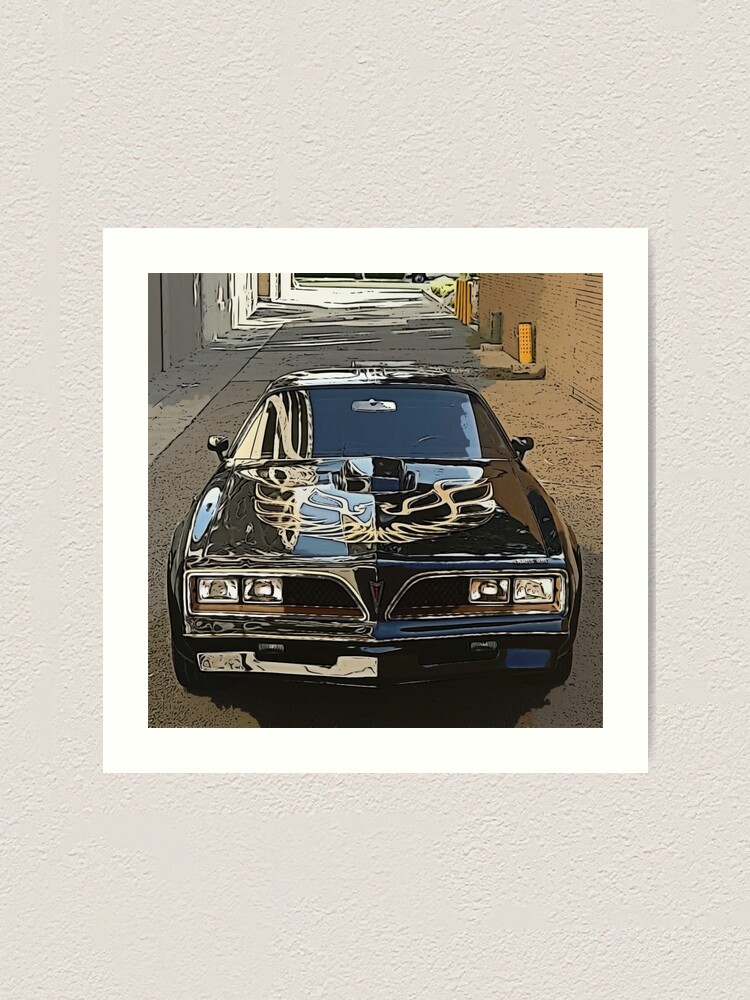 70's 80's classic usa muscle car Firebird Trans Am Art Print for Sale by  Kuba9888