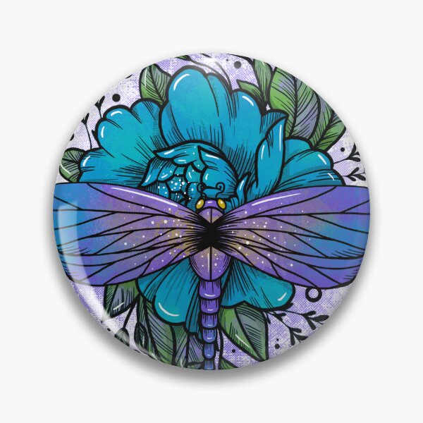 Item preview, Dragonfly Flower designed and sold by NadyaOrangeKiss.