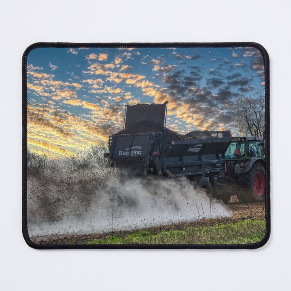 Item preview, tractor working in the fields designed and sold by EcDigitalPhoto.