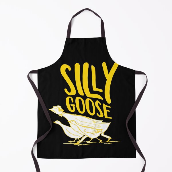 Item preview, Silly Goose | Funny Saying With White And Yellow Edward Lear Vintage Geese Illustration designed and sold by Zazizu.