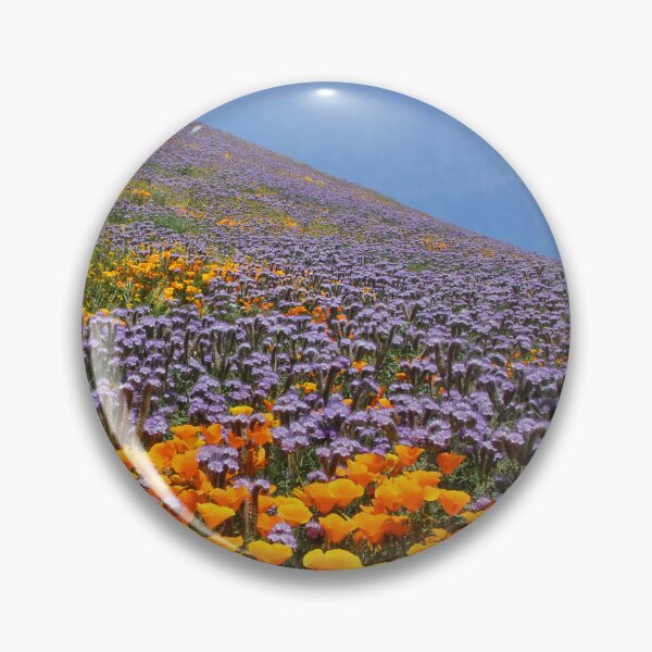 Item preview, Superbloom - Orange Poppies and Purple Phacelia designed and sold by MH65Designs.