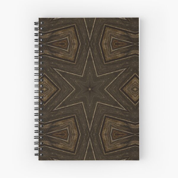 Item preview, Wood texture angled Kaleidoscope Pattern 22 designed and sold by Swabcraft.