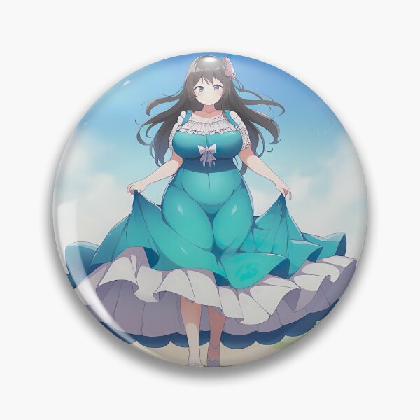 Item preview, -BBW Cartoon Lady designed and sold by RaveToTheGrave.