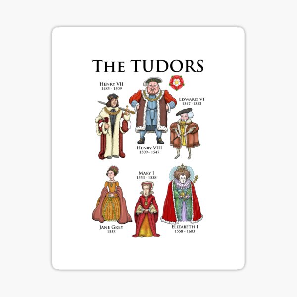 The Tudor Dynasty Sticker