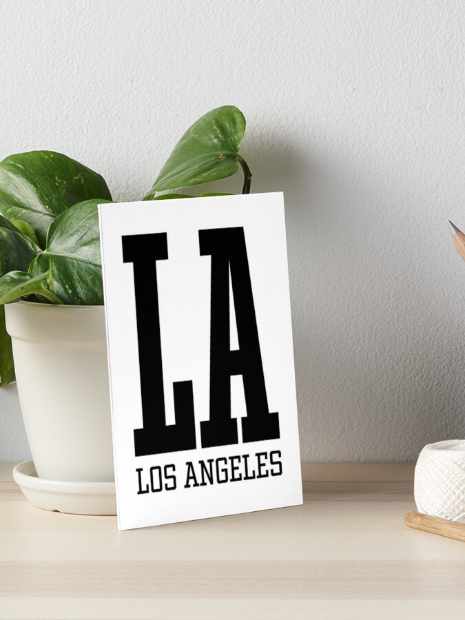 LA Los Angeles Athletic Letters | Poster