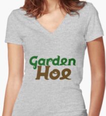 Garden HOE Women's Fitted V-Neck T-Shirt